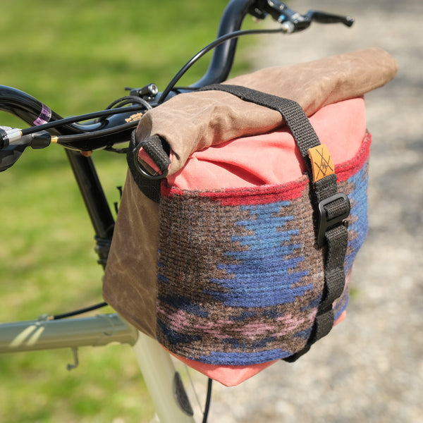 Bulldog Front Sack V2 (Dusty Rose/Blue Wool)