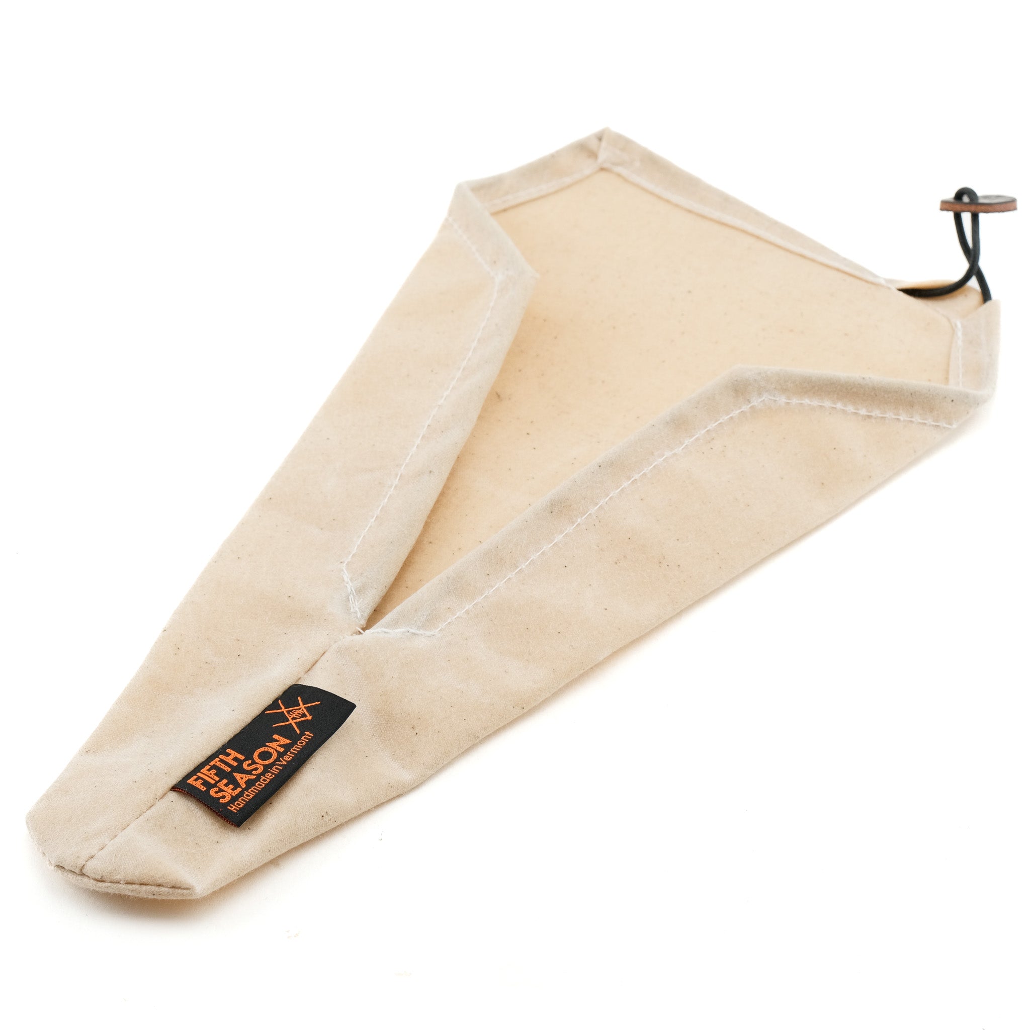 Waxed Canvas Saddle Cover Natural