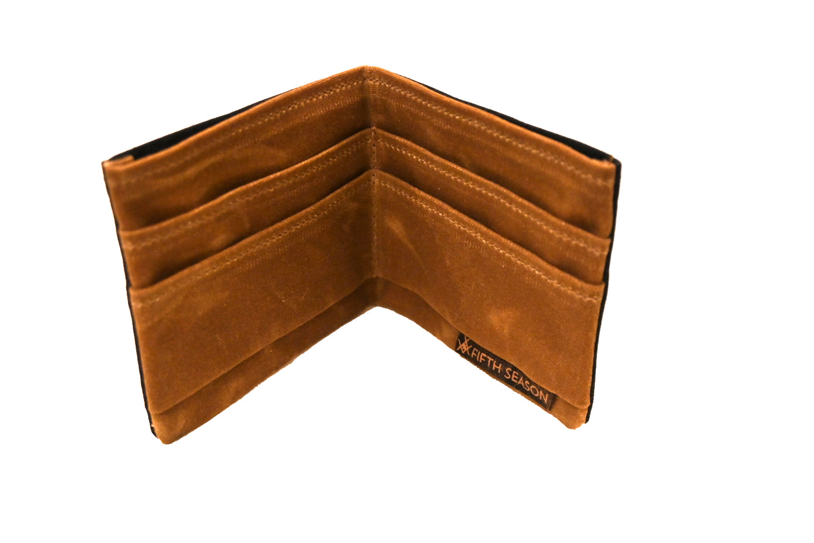 No Waste Wallet (Black/Tan)