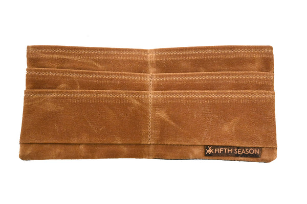 No Waste Wallet (Black/Tan)