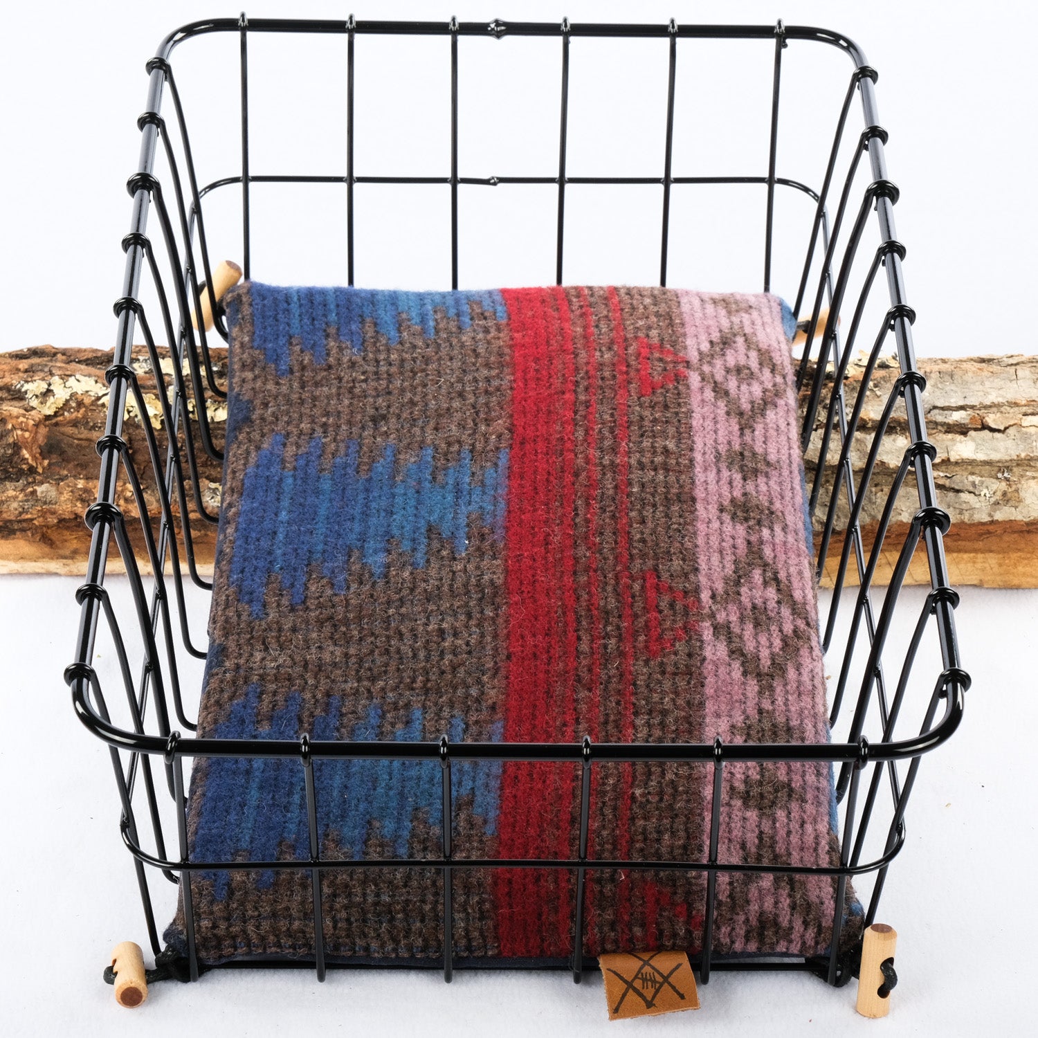 Pat Mat (Brown Wool/Navy)