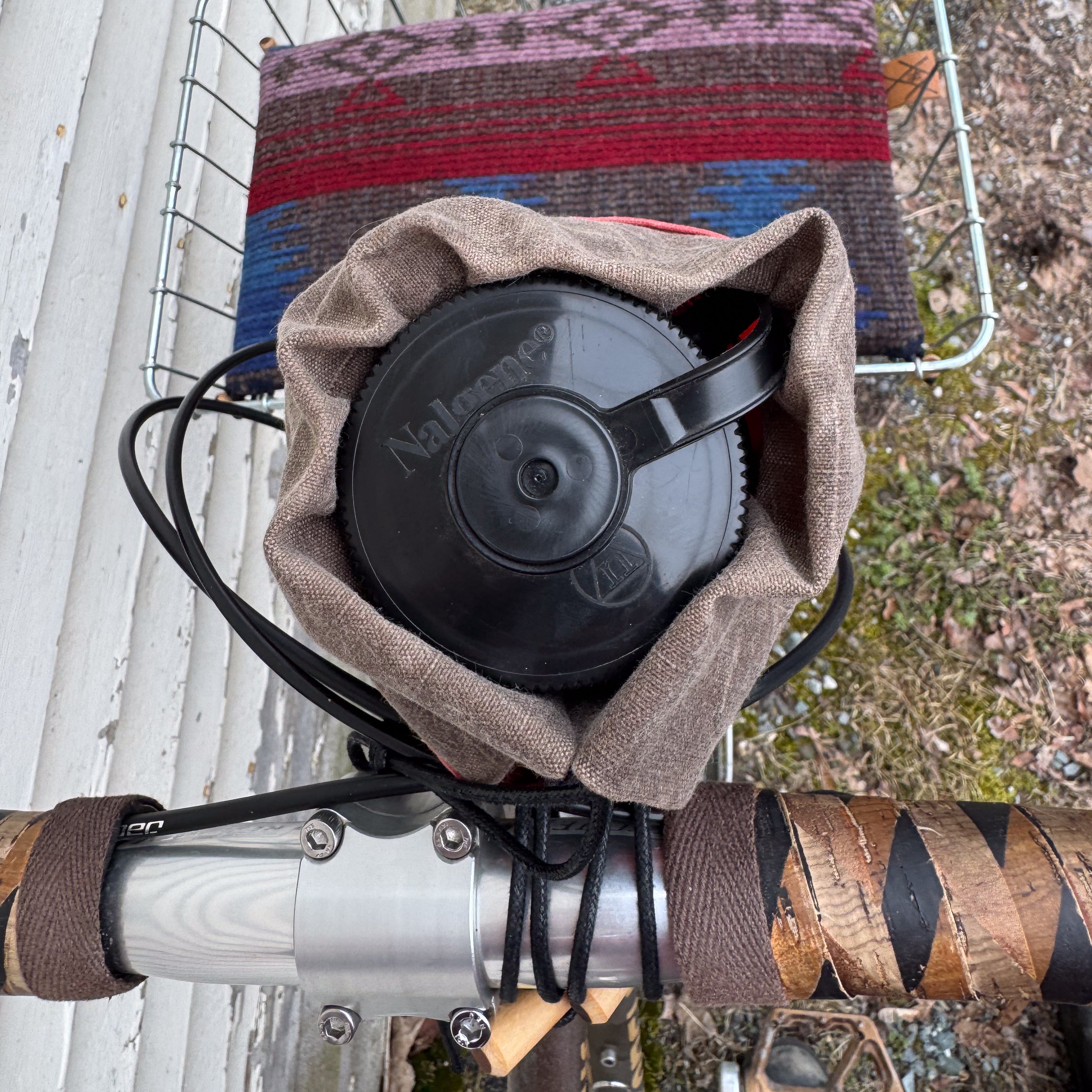 Solstice Sack (Brown/Dusty Rose/Brown Wool)