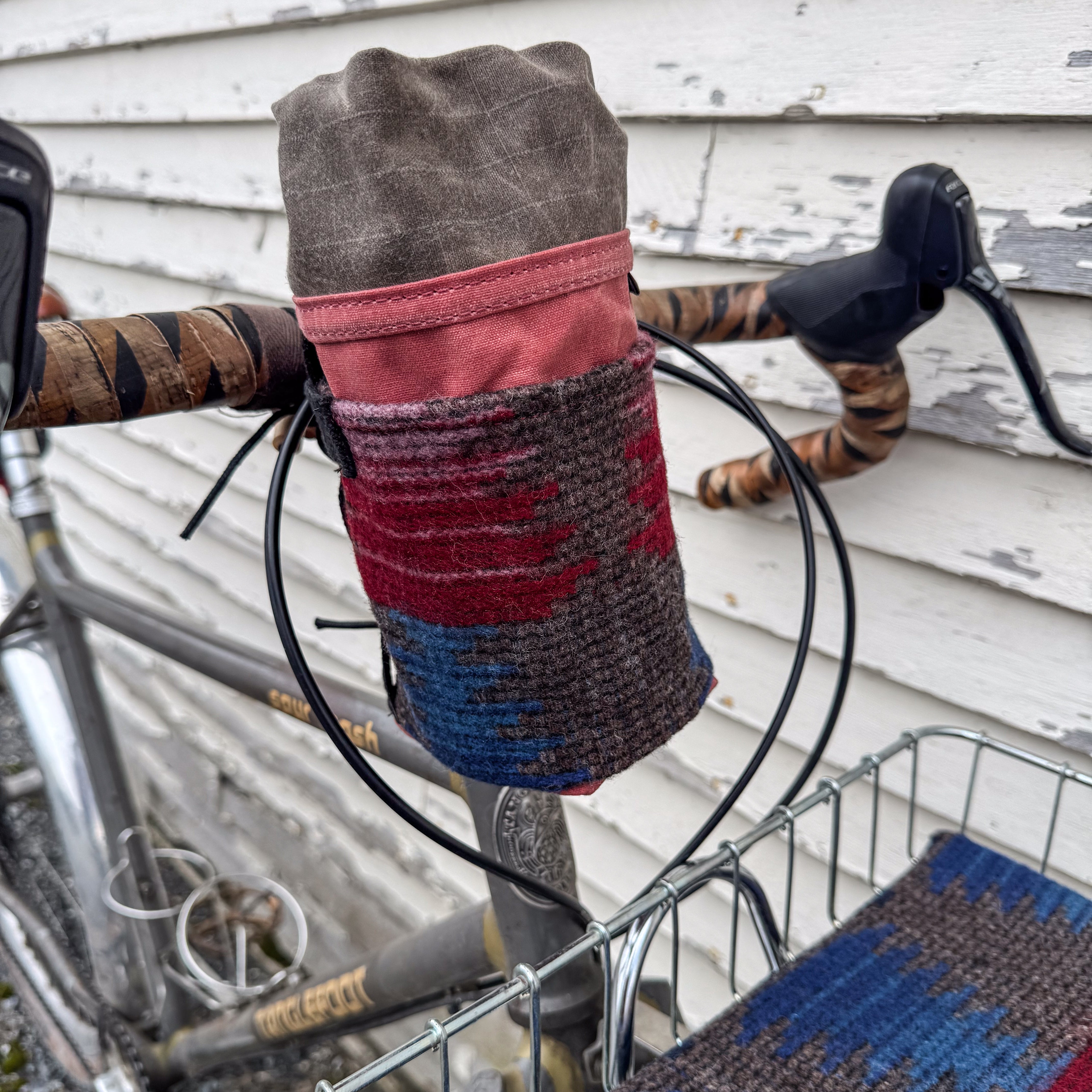 Solstice Sack (Brown/Dusty Rose/Brown Wool)