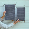 Pat Mat (Striped Denim/Redwood)