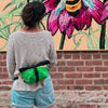 Fanny Allen Pack (Natural/Bright Green/Black)- Now Mounts to Bike!