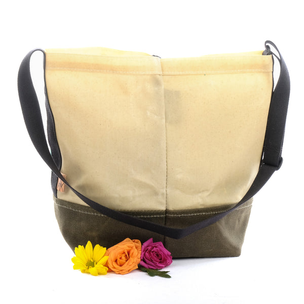 Kedge Sack (Natural/Bottle Green/Olive)