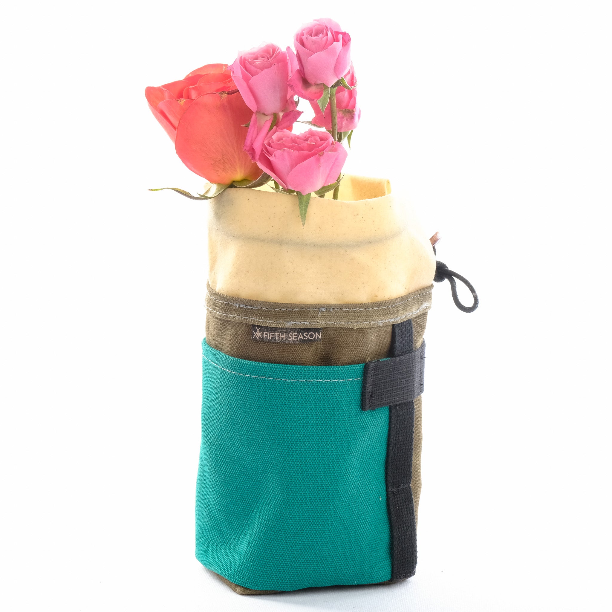 Solstice Sack (Natural/Olive/Bottle Green)