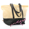Switchel Sack (Natural/Bright Green Wool/Black Bottom)