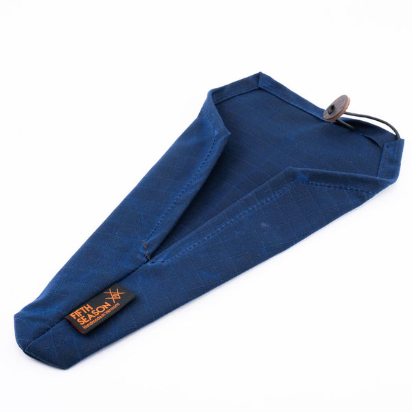 Waxed Canvas Saddle Cover Navy