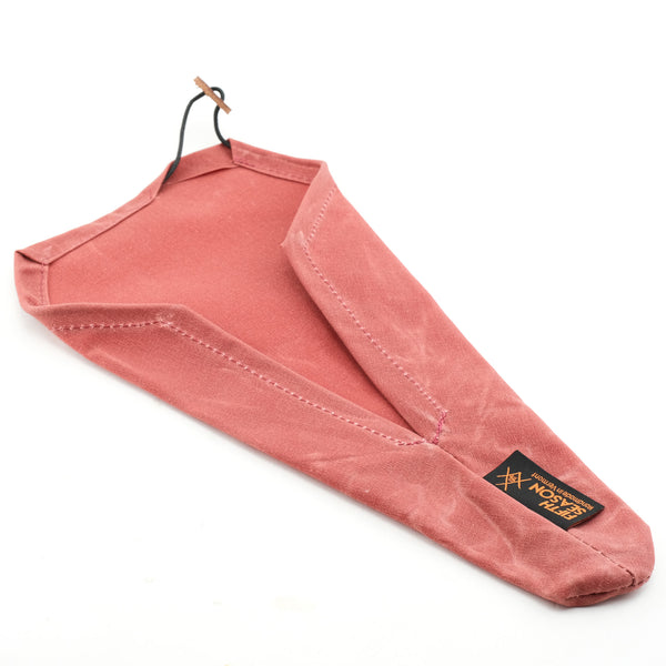 Waxed Canvas Saddle Cover Dusty Rose