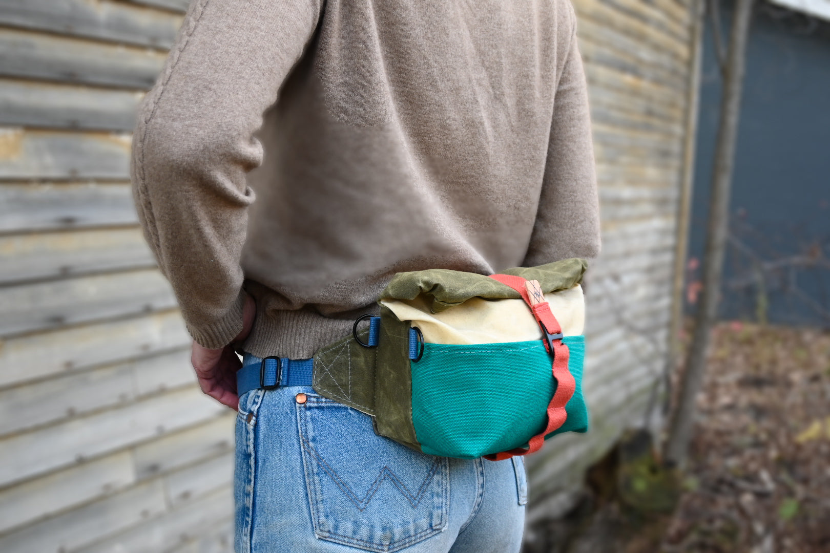 Fanny Allen Pack (Red Stripe)