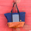 Switchel Sack (Navy/Denim/Redwood Bottom)