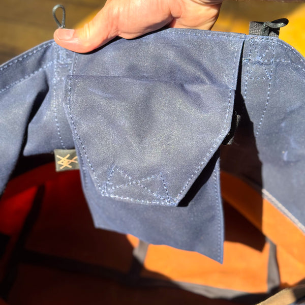 Switchel Sack (Navy/Denim/Redwood Bottom)
