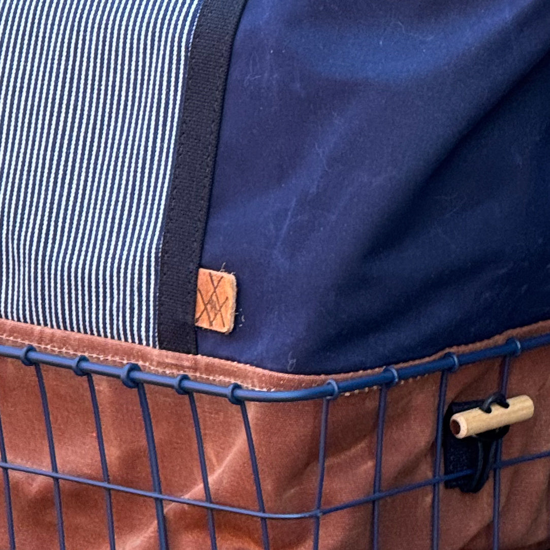 Switchel Sack (Navy/Denim/Redwood Bottom)