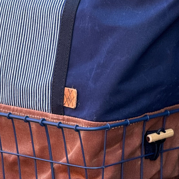 Switchel Sack (Navy/Denim/Redwood Bottom)