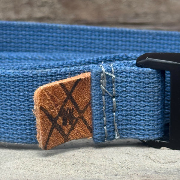 Cotton Webbing Belt (Blue Jay)