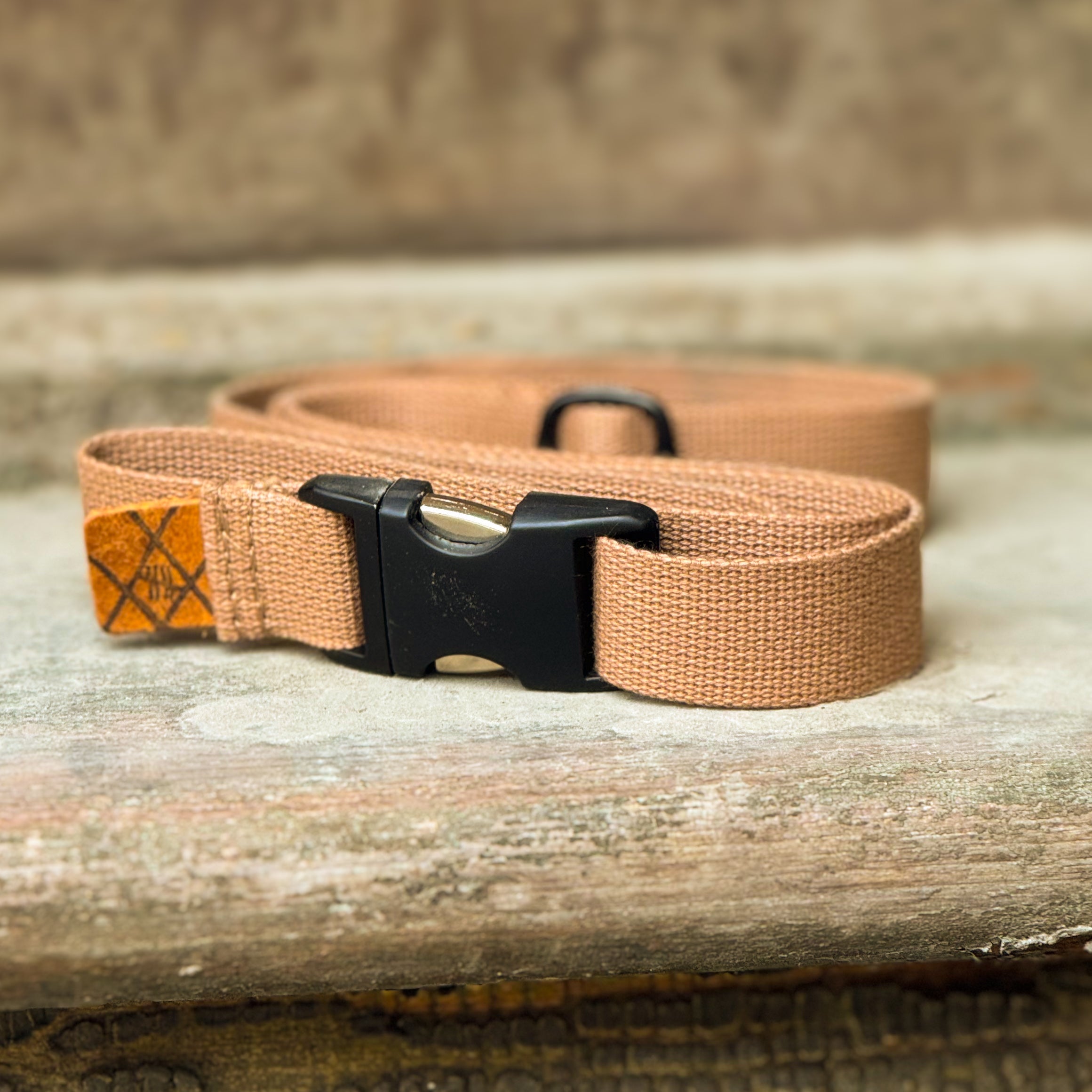 Cotton Webbing Belt (Black)