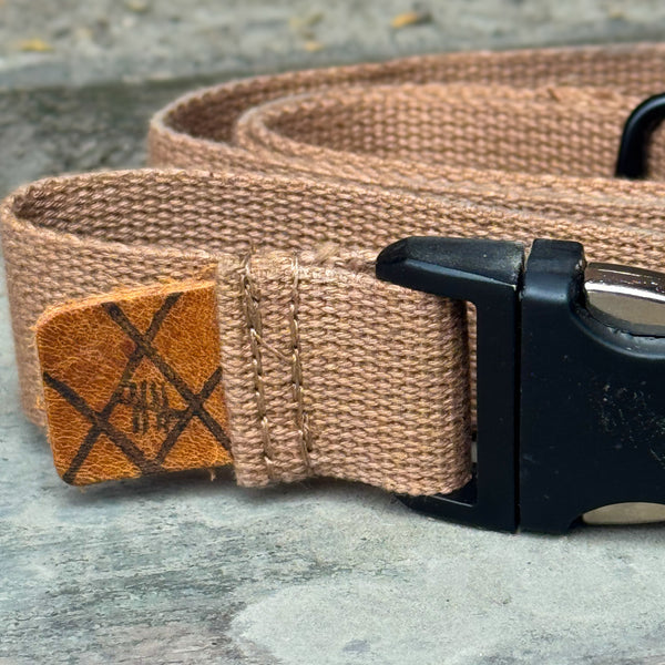 Cotton Webbing Belt (Black)