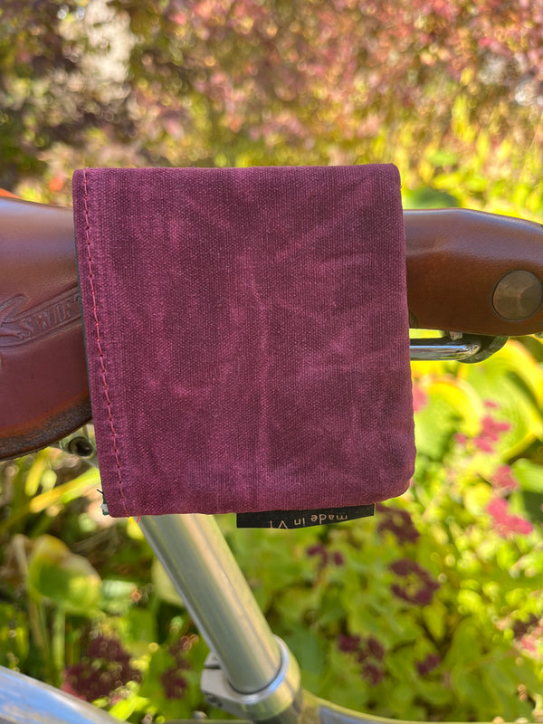 No Waste Wallet (Burgundy/Spruce/Yellow)