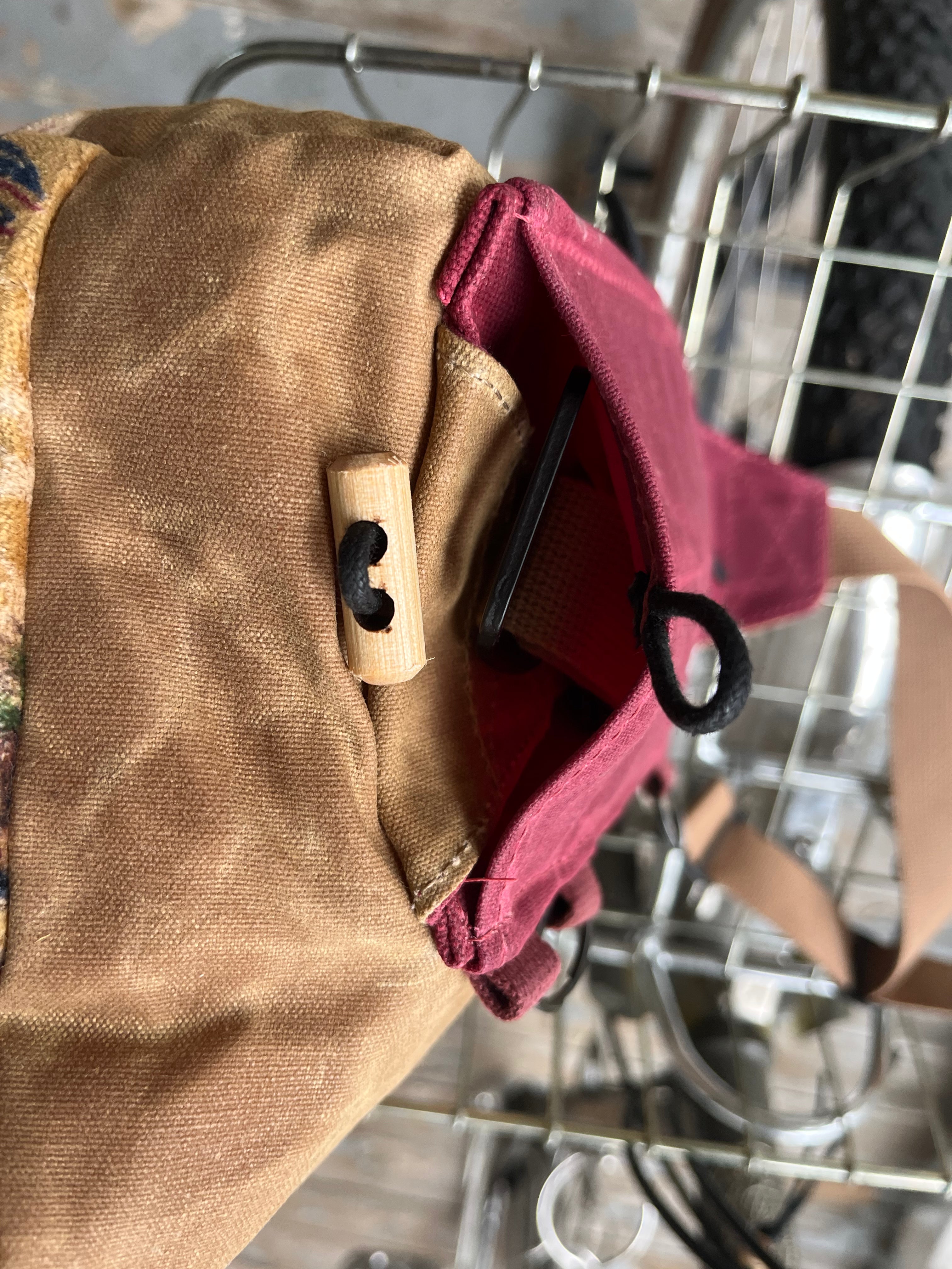 Fanny Allen Pack (MUSTARD)- Now Mounts to Bike!