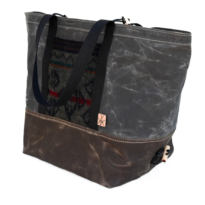 Switchel Sack V2 (Grey/Brown Wool/Brown)