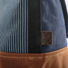 Kedge Sack (Navy/Striped Denim/Redwood)