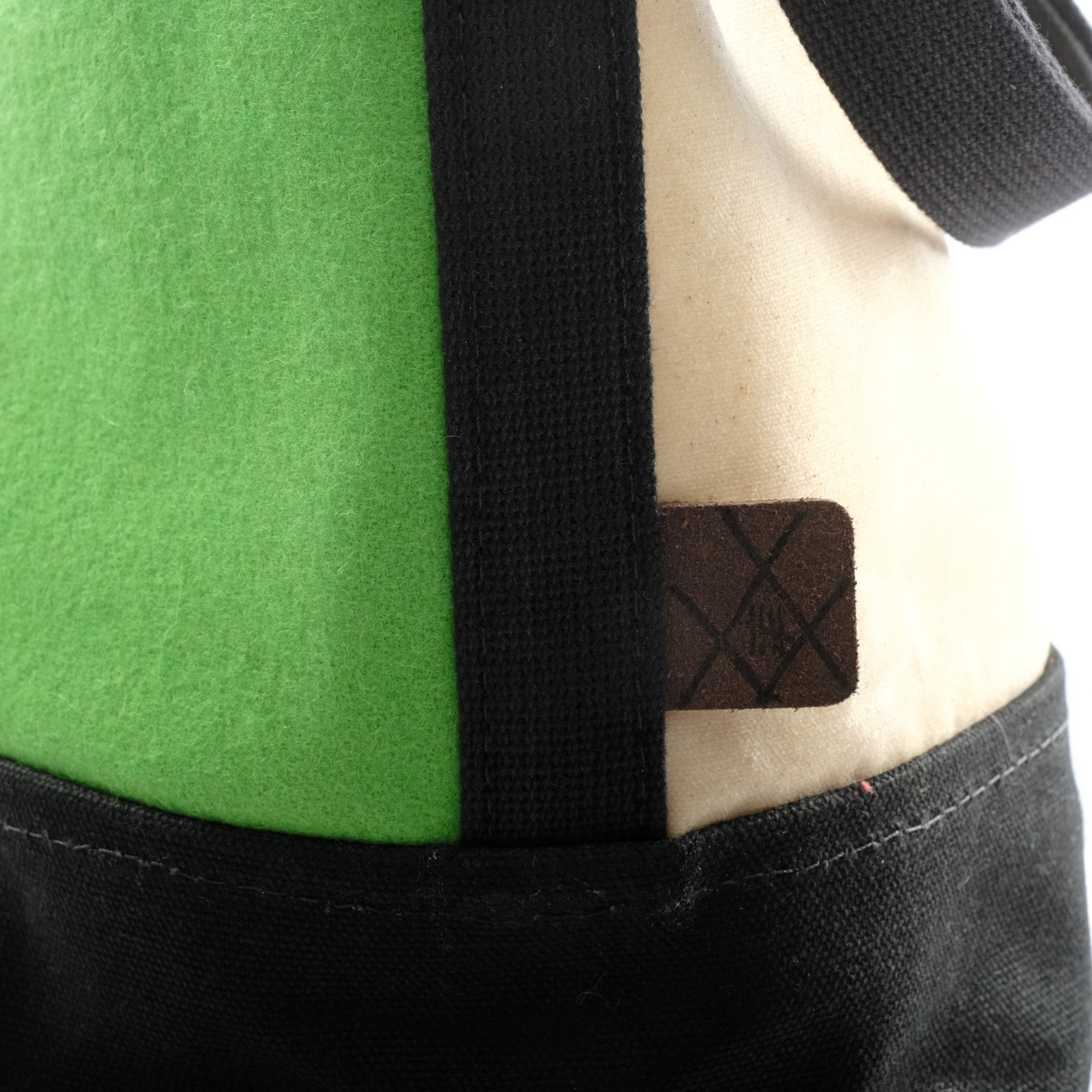 Kedge Sack (Natural/Bright Green/Black)