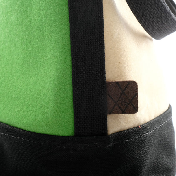 Kedge Sack (Natural/Bright Green/Black)