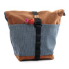 Bulldog Front Sack (Navy/Striped Denim/Redwood)