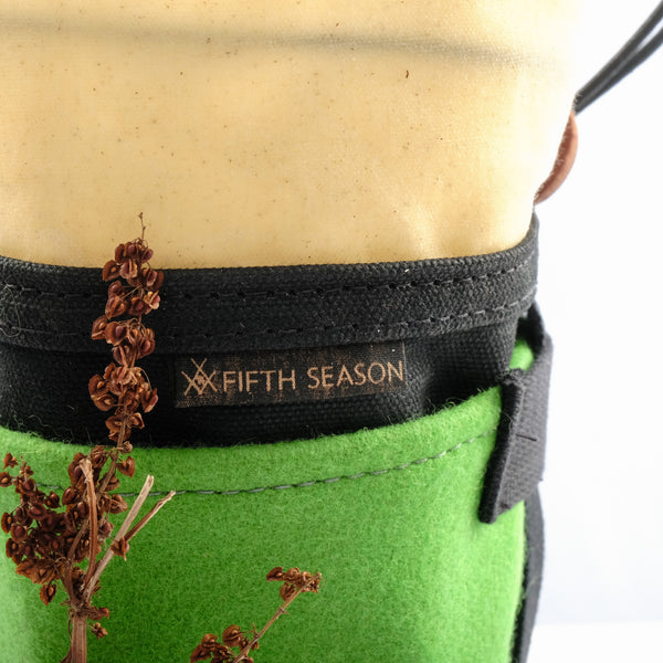 Solstice Sack (Natural/Bright Green/Black)
