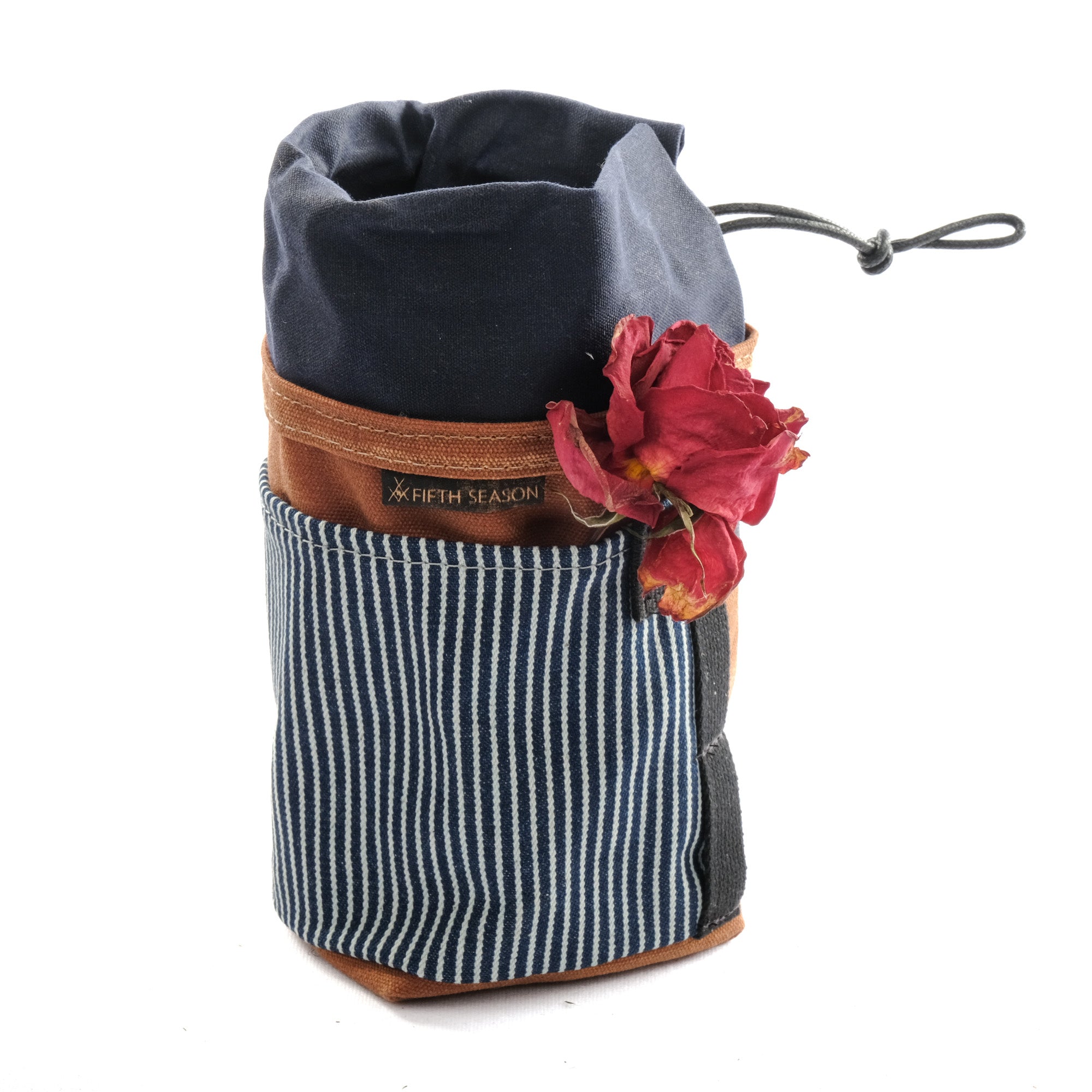 Solstice Sack (Navy/Striped Denim/Redwood)