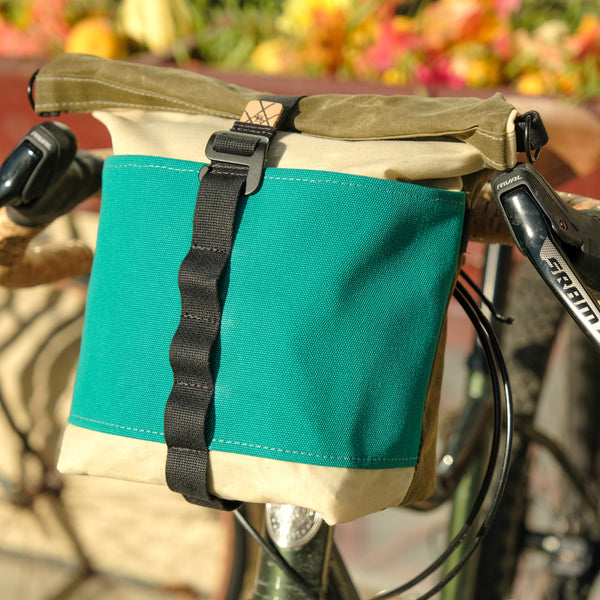 Bulldog Front Sack (Olive/Natural/Teal)