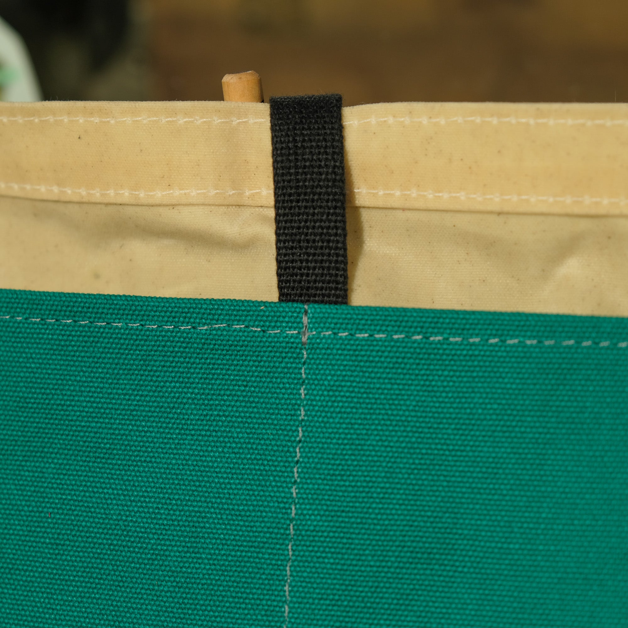 Kedge Sack (Natural/Teal/Olive)