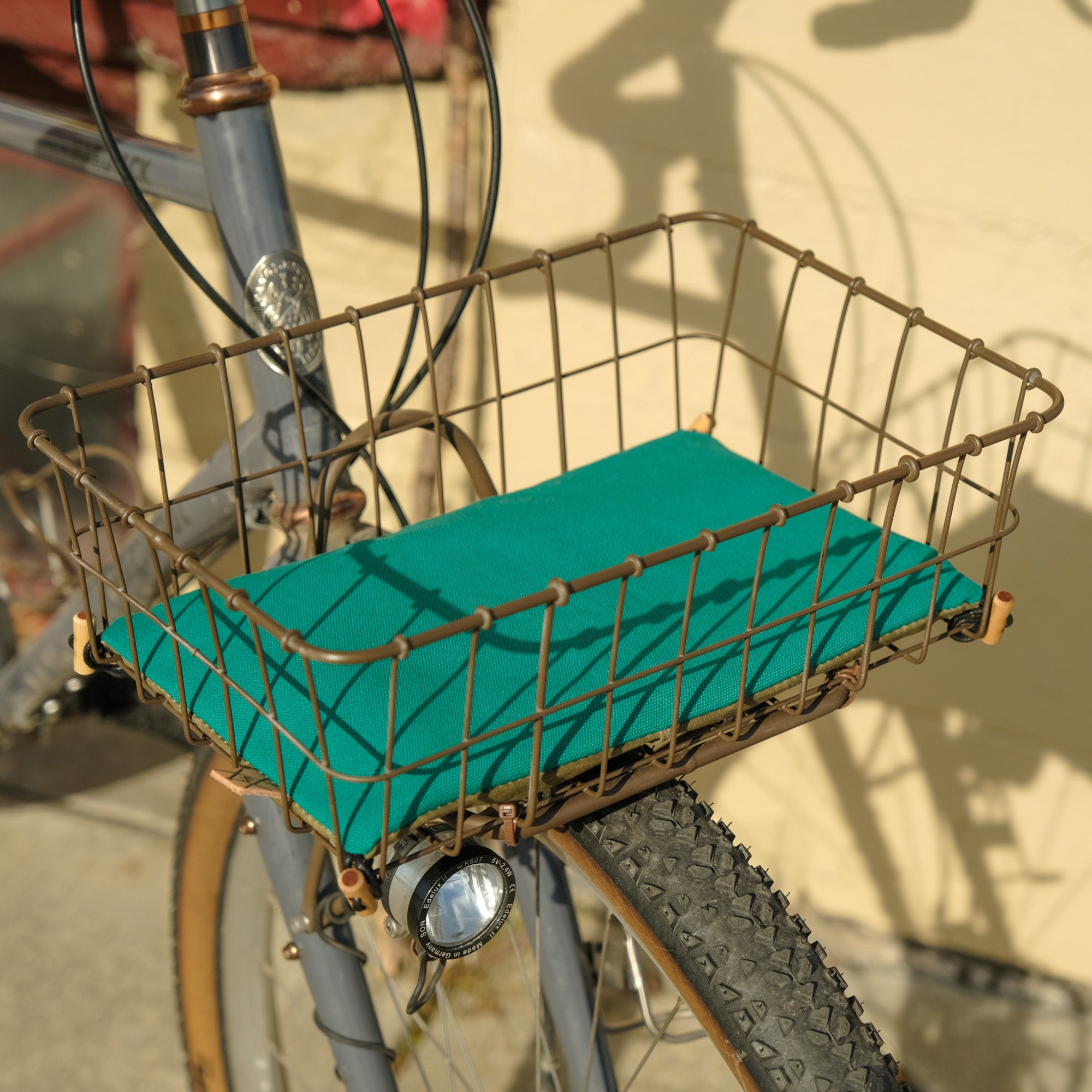 Pat Mat (Teal Canvas/Olive)