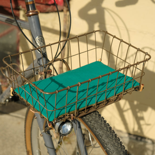 Pat Mat (Teal Canvas/Olive)